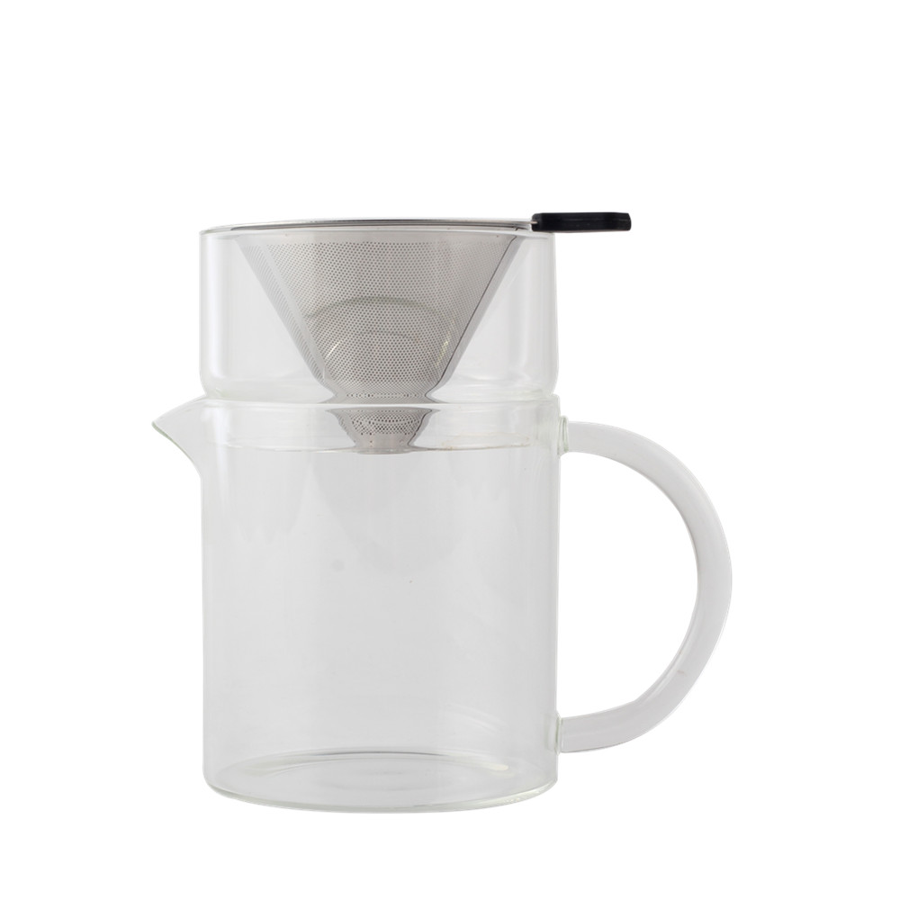 Pour Over Coffee Maker With Reusable Stainless Steel Filter — 3