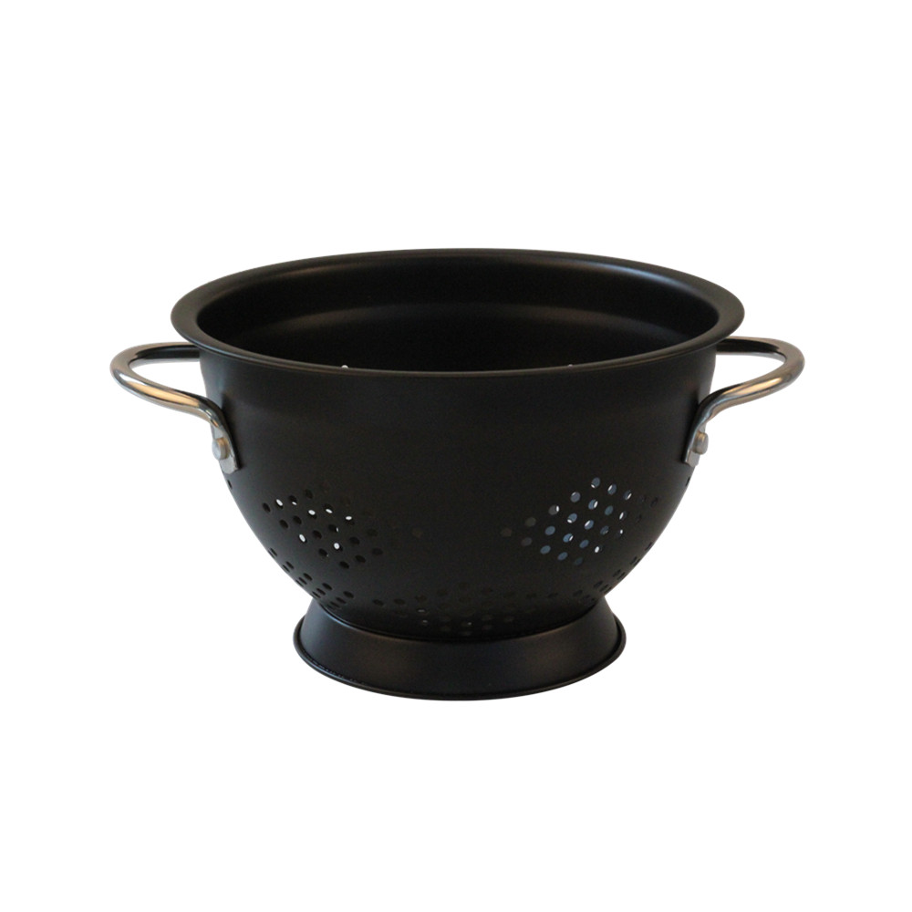 Metal Wire Fruit Basket, Black Fruit Vegetable Bowl for Kitchen Counter — product information