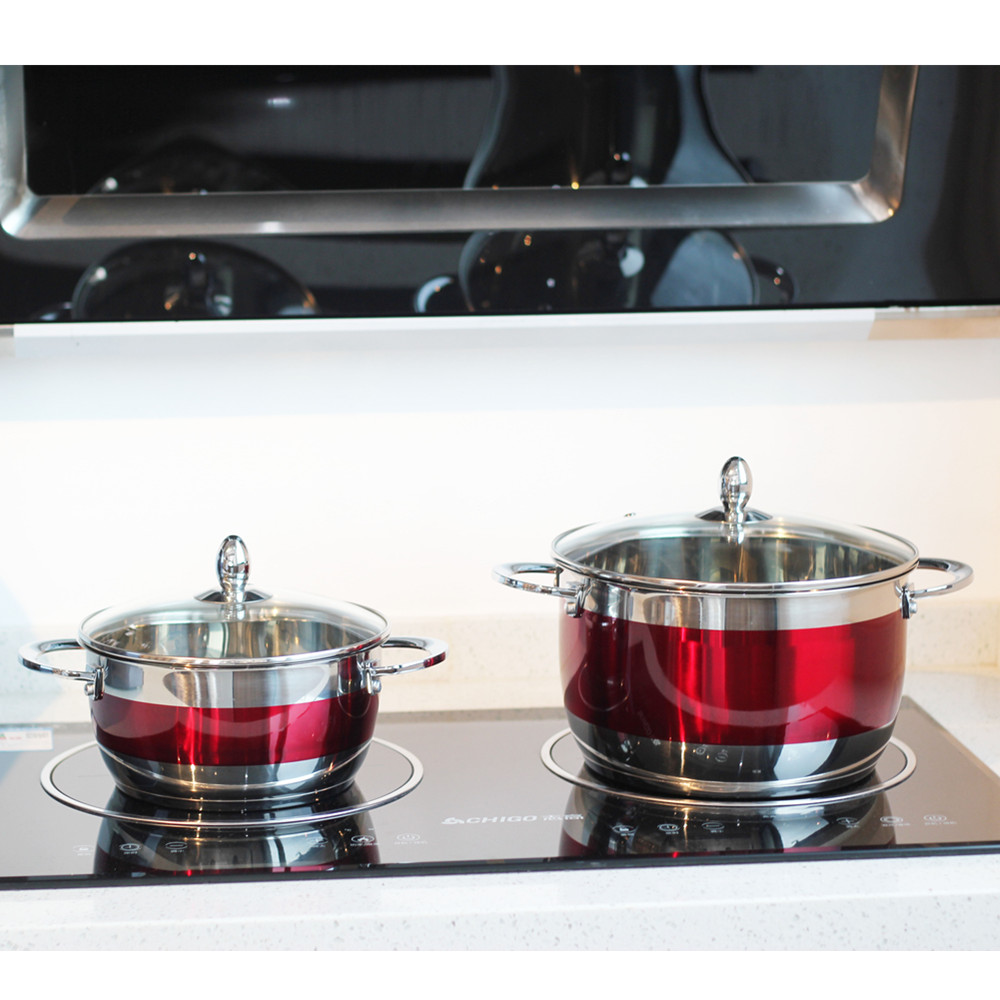 8pcs Stainless Steel Cookware Set — product information