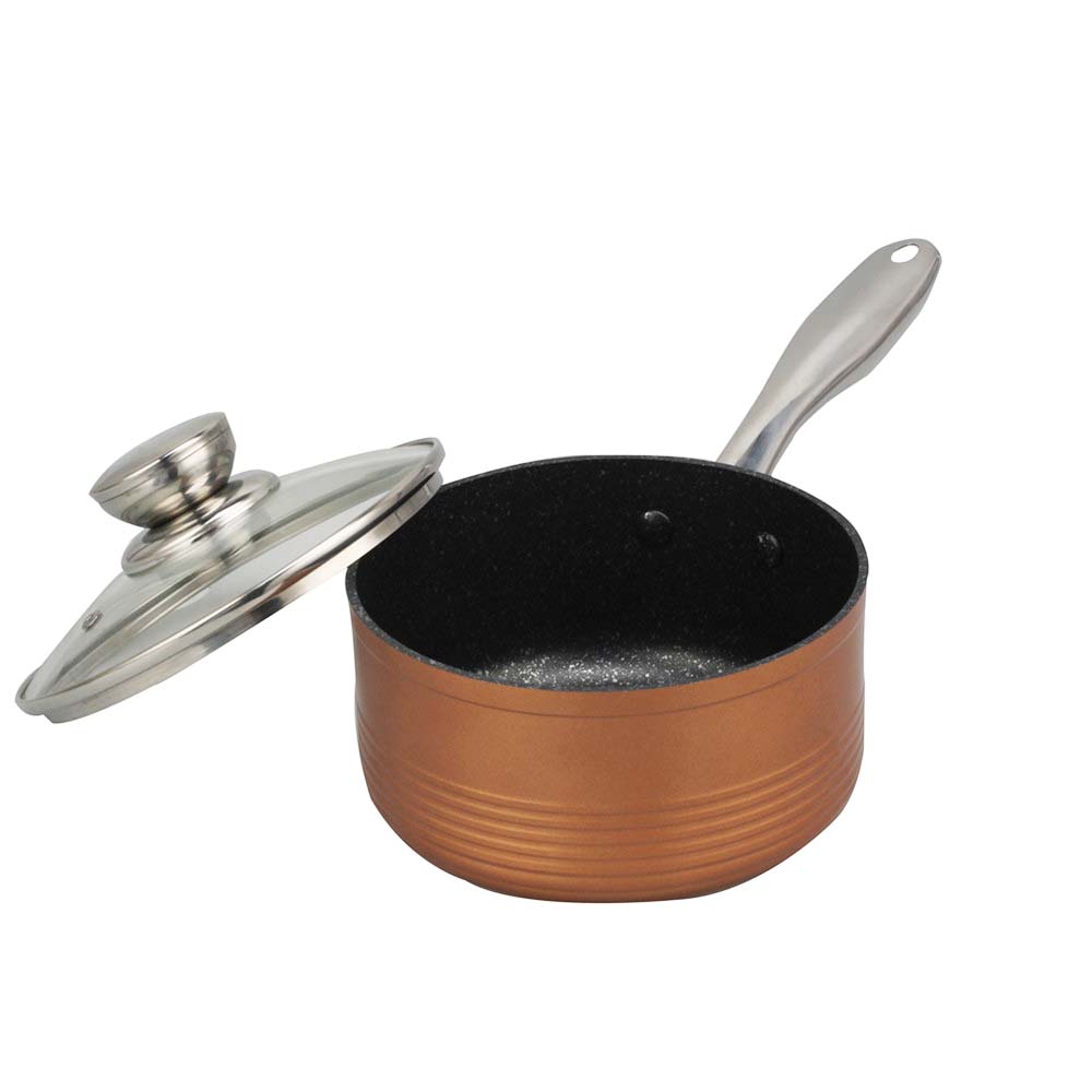Stainless Steel Sauce Pan With Cover — 4
