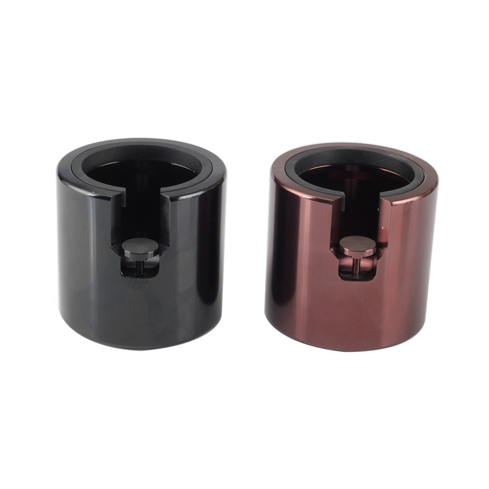 Adjustable Height Tamping Station, Portafilter Stand