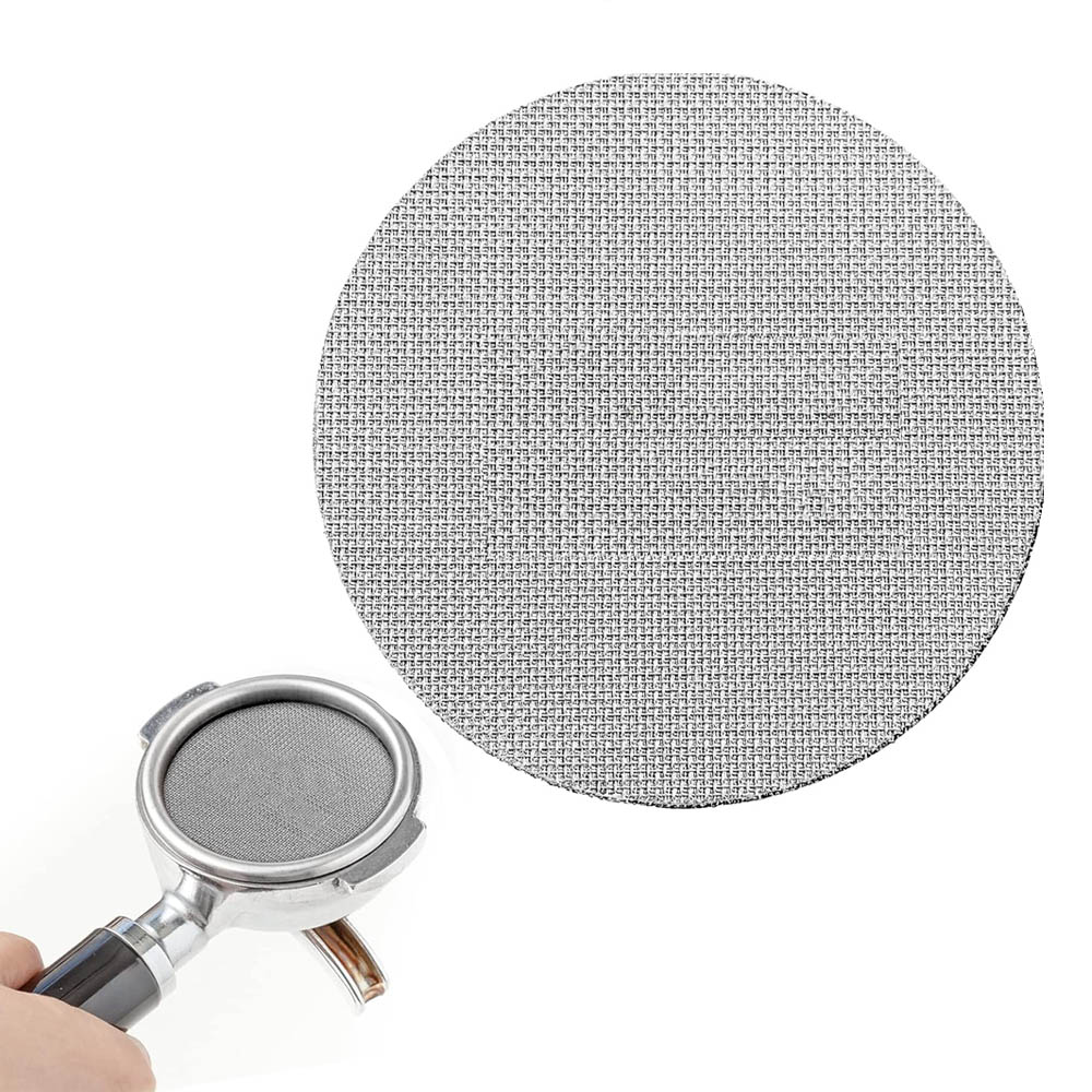 1.7mm Thickness 150μM Reusable Coffee Filter Bottom Mesh Filter for Espresso Holder — 5