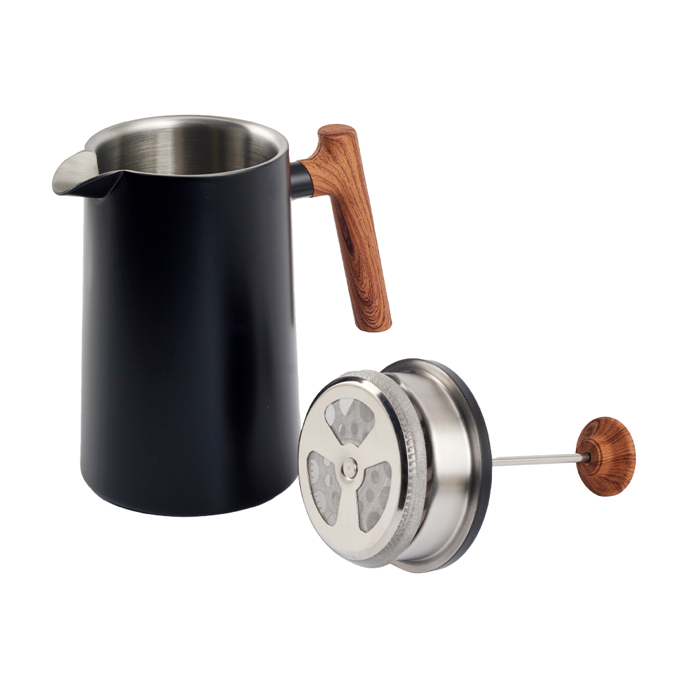 34oz Stainless Steel Double Wall Cofee Maker — 4