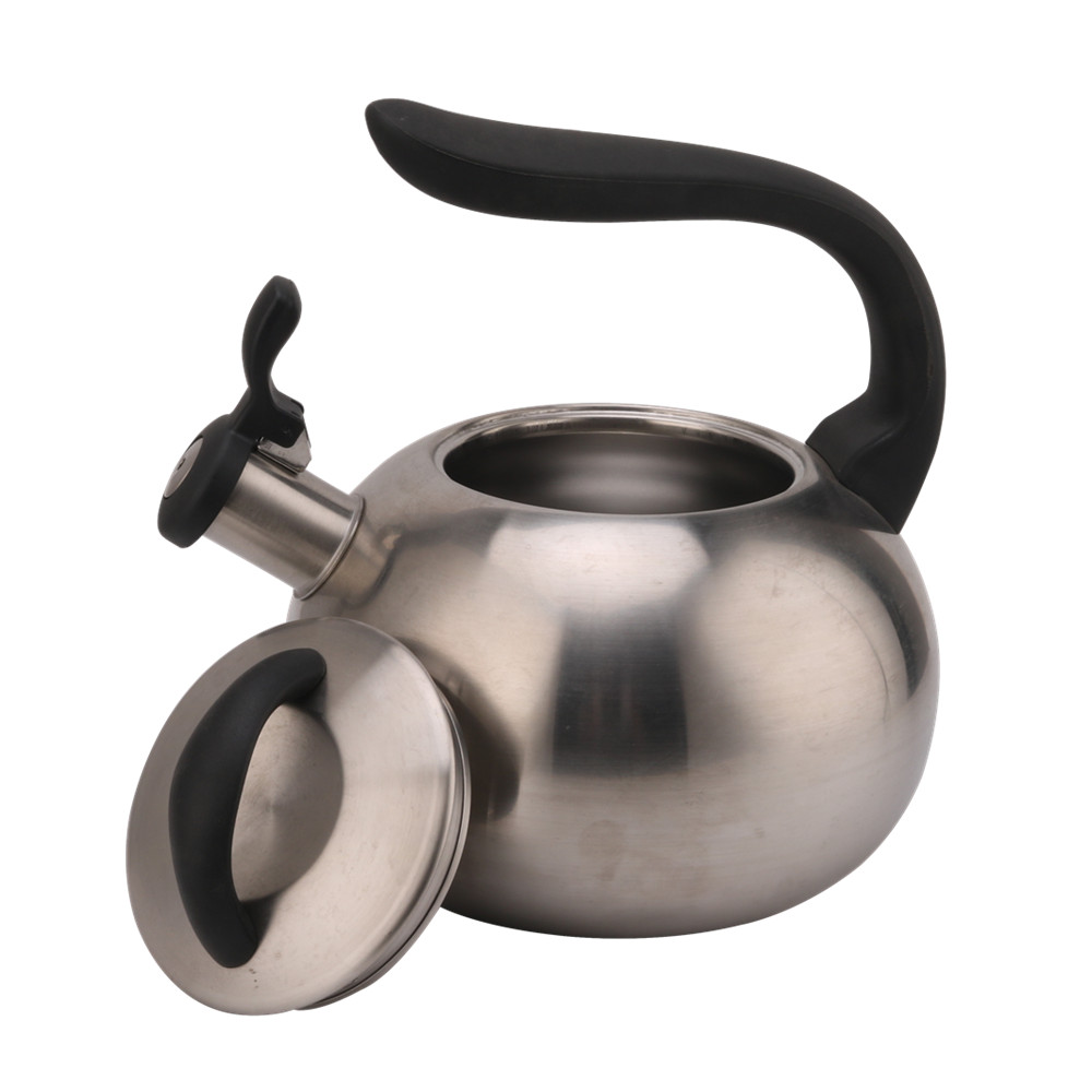 Whistling Kettle for Tea & Coffee, Oval Shape — 5