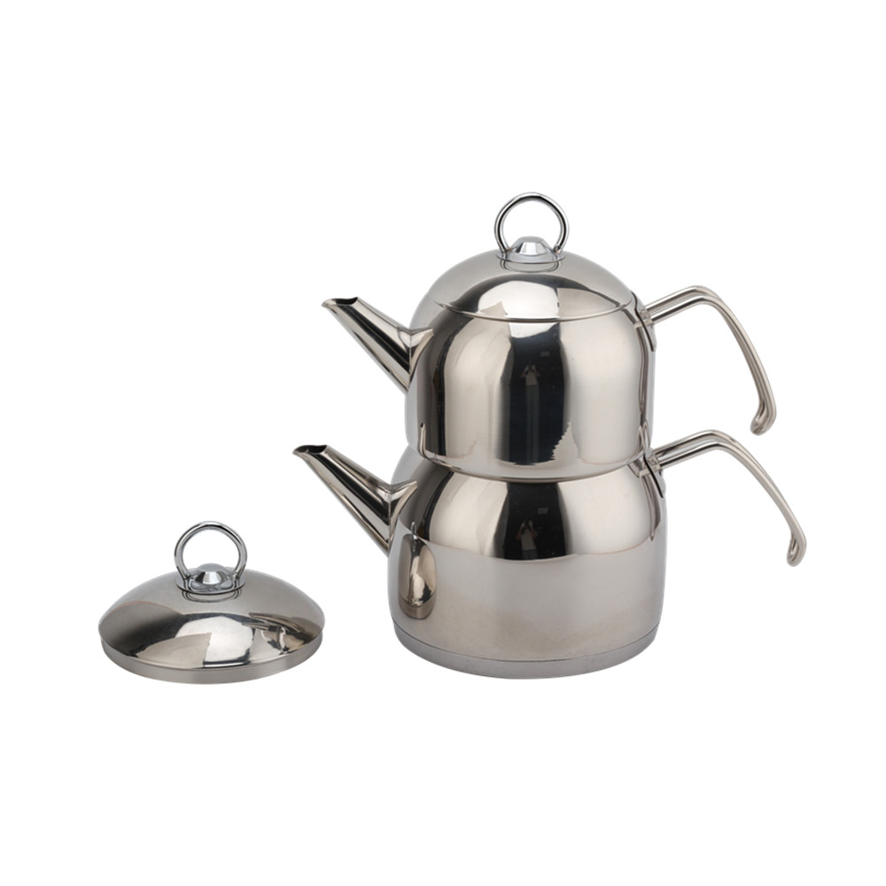 Double Whistling Kettle-Stainless Steel — product information