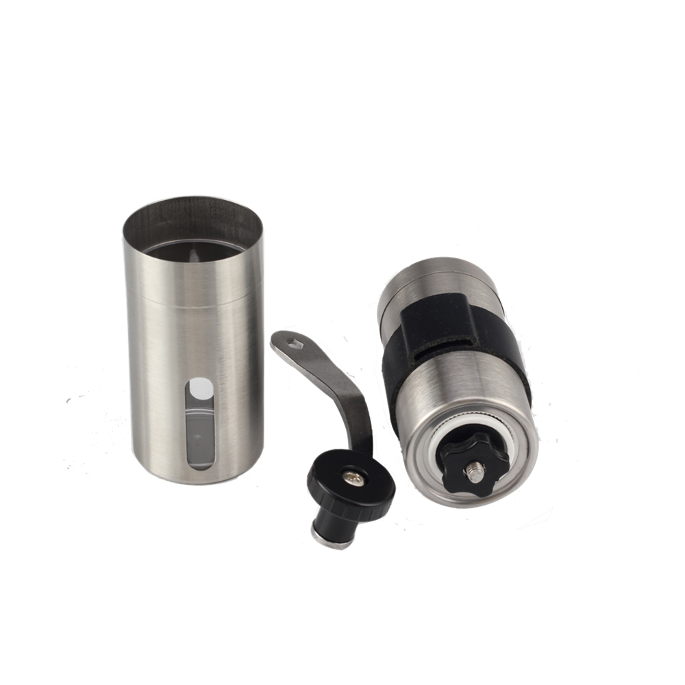 Manual Stainless Steel Coffee Grinder for Camping, Travel, Espresso — product information