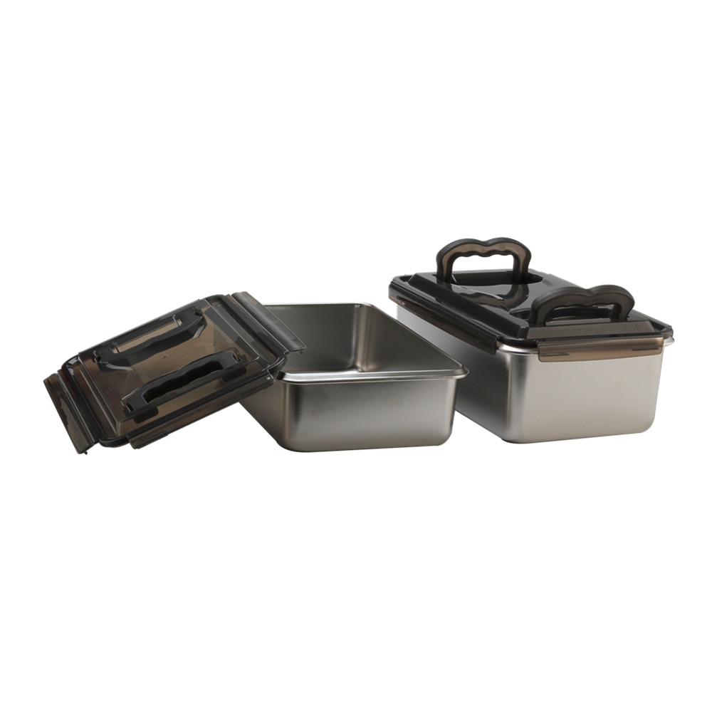 Stainless Steel Lunch Box — product information