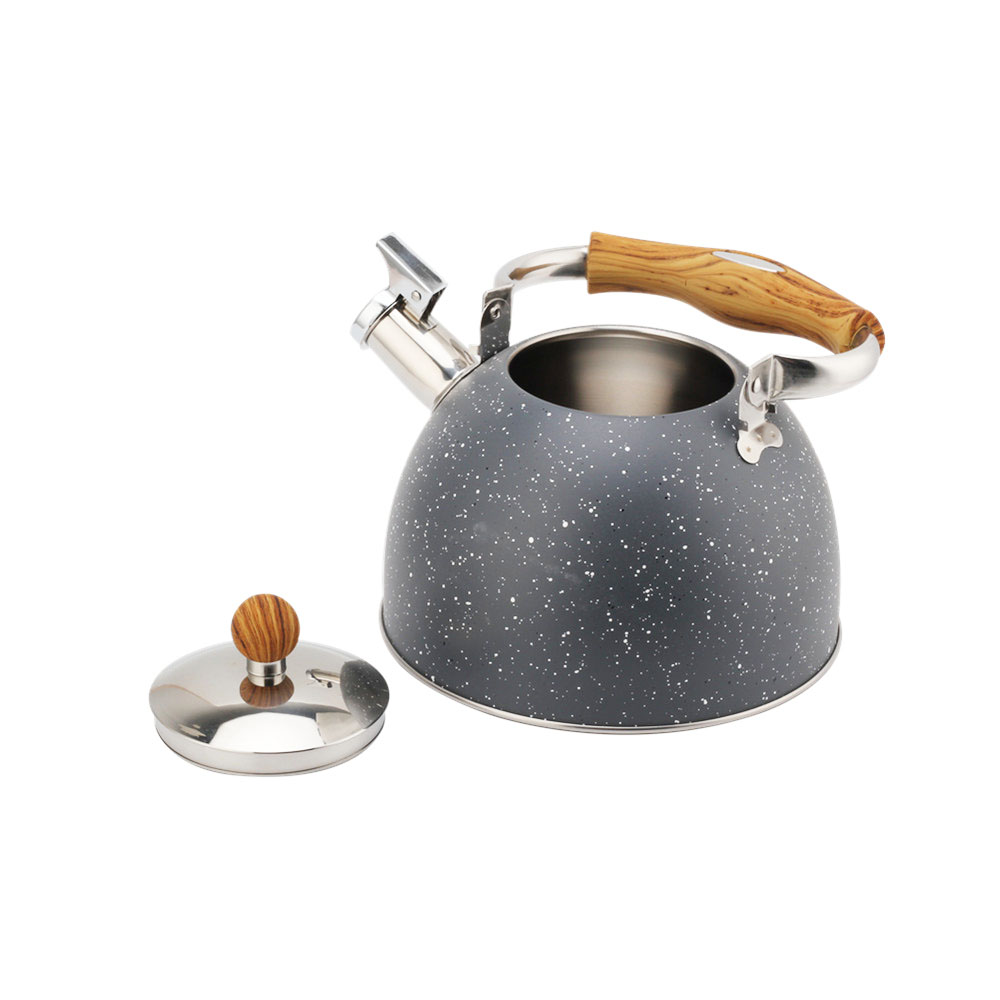 Stainless Steel Whistling Kettle ,Tea Kettle for Stove,Teapot Suitable for Induction and Gas — 4