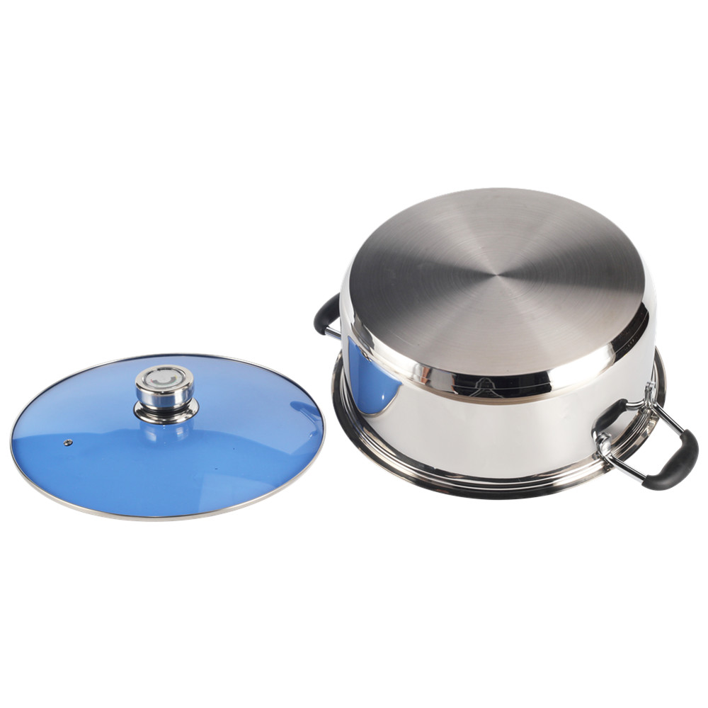 Stainless Steel Casserole Soup Pot — 4