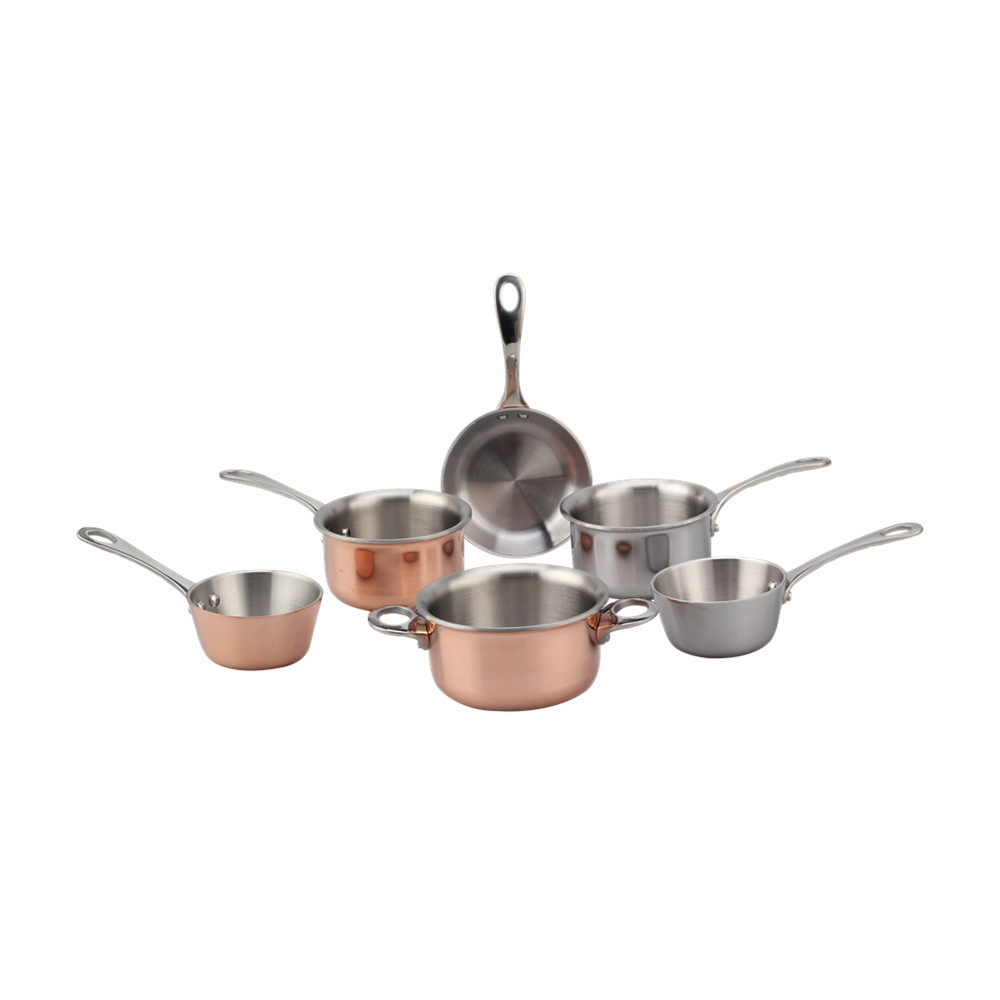 Stainless Steel Tri-Ply Mini Cookware Set — product information