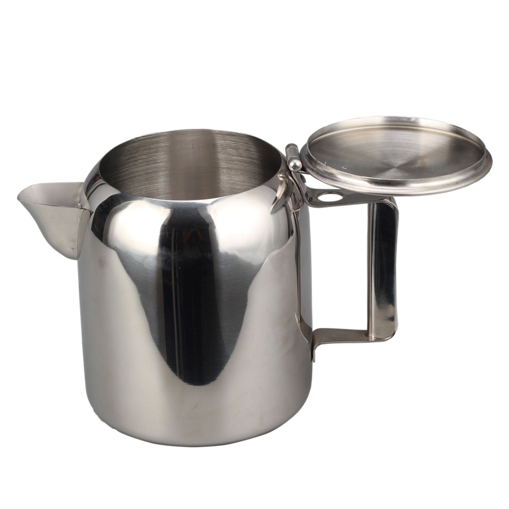 Double Walled Stainless Steel Teapot, Flip Up Kettle — 2