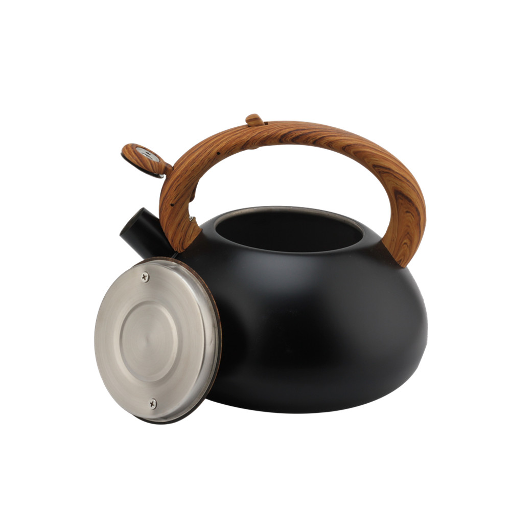 Whistling Teapot With Wooden Handle for Induction And Gas — product information