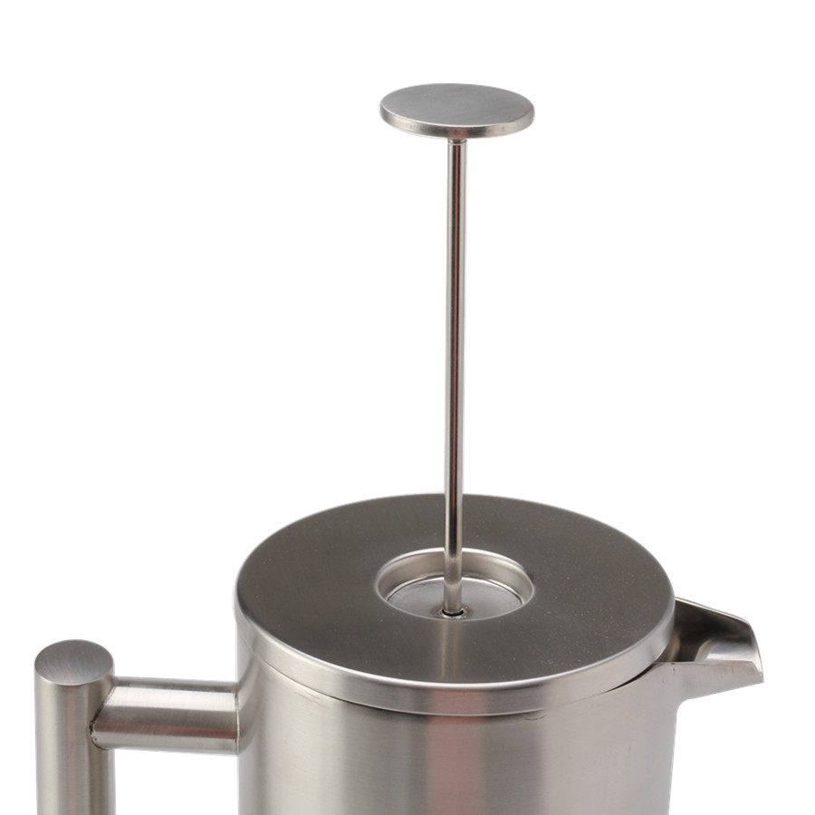 Matt Polishing Stainless Steel French Press Coffee Maker — 6