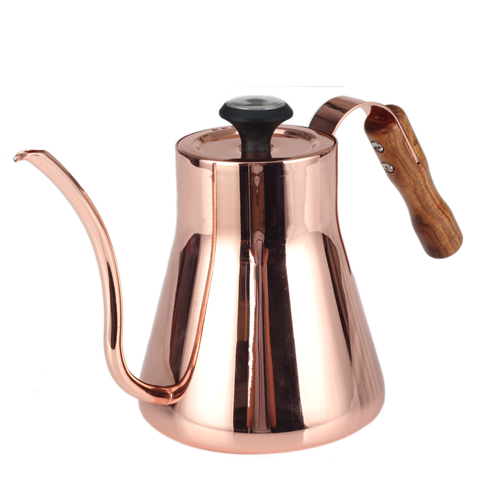 Gooseneck Coffee Kettle Tea Kettle With Thermometer — 7