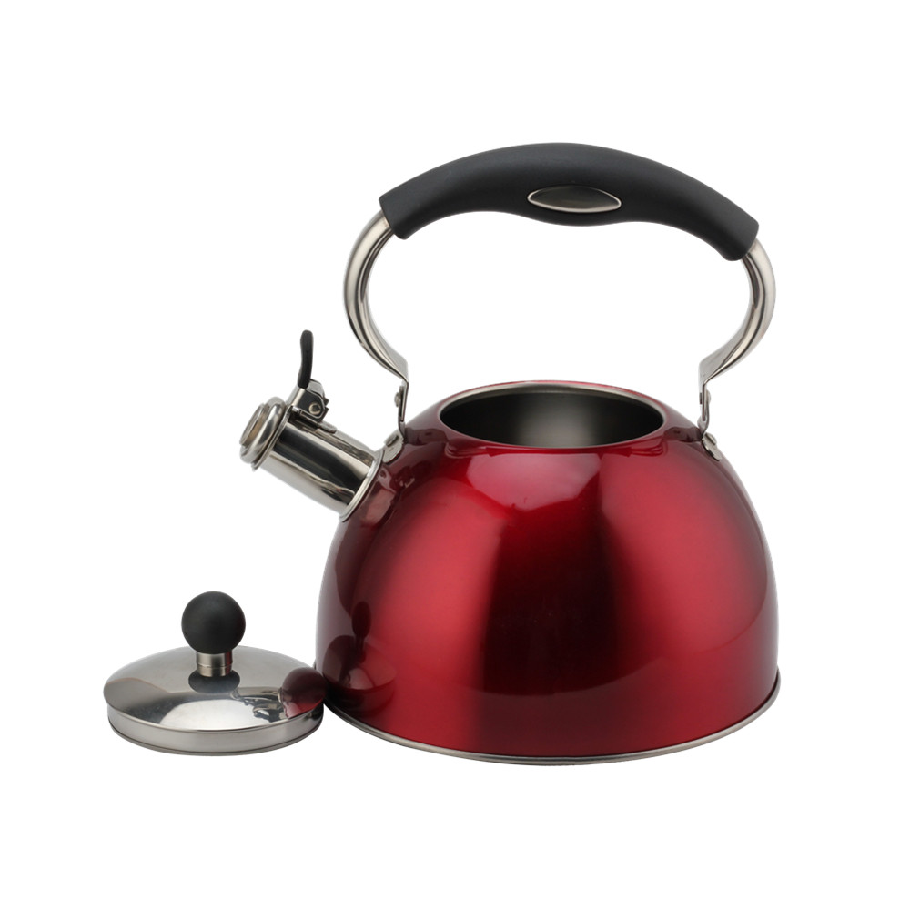 Classic Stainless Steel Whistling Kettle - Kitchen Camping Hiking Picnic — 2