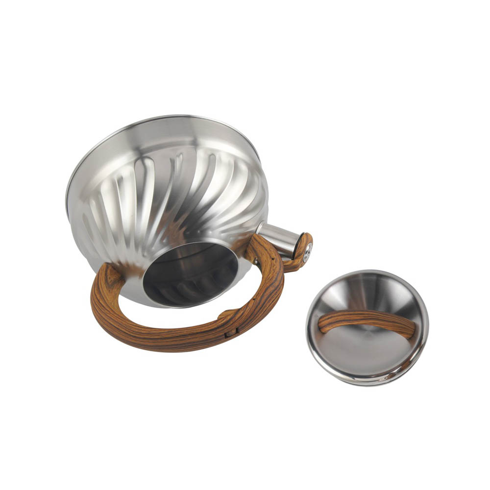 Tea Kettle With Wooden Handle — 6
