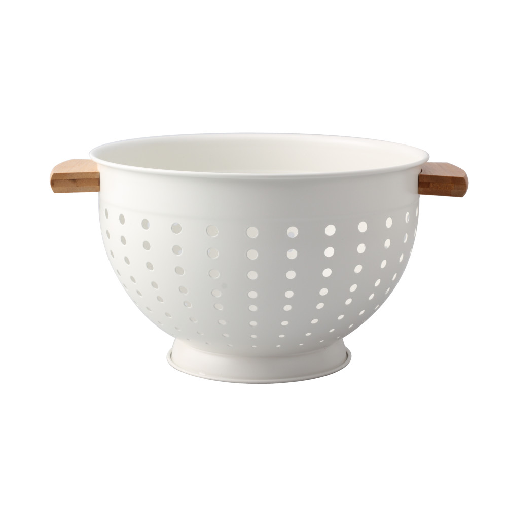Large Kitchen Colander With Stable Base Perfect for Pasta, Fruits, Vegetables — 5