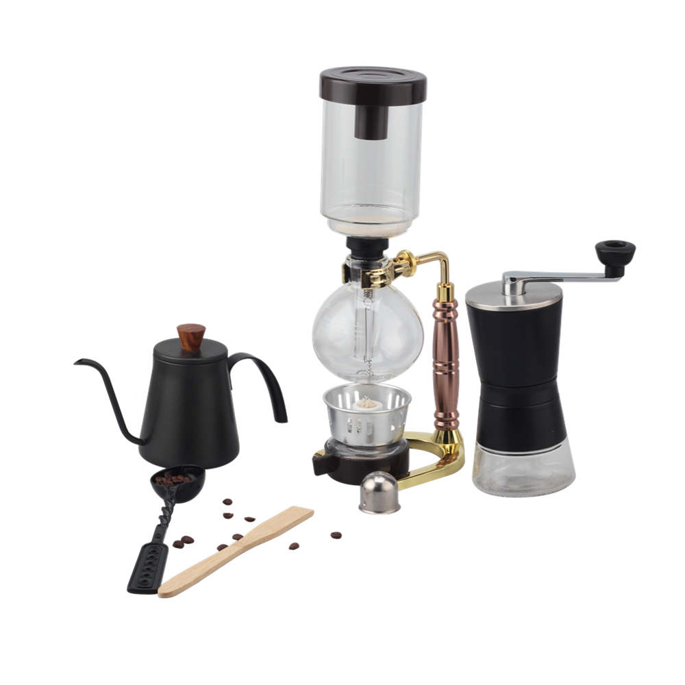 Siphon Coffee Maker, Hot Tea Maker Set — 6