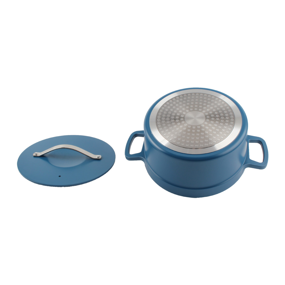 Aluminum Alloy Soup Pot, Pots for Kitchen Cooking, Cookware Pot Set With Lids — 6