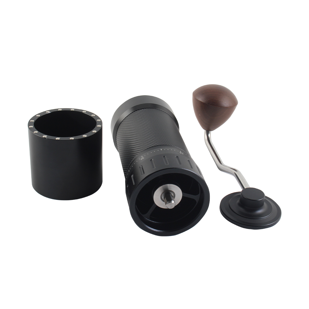 Coffee Grinder Manual With Adjustable Setting, Magnet Catch Cup Great for Travel, Camping — product information