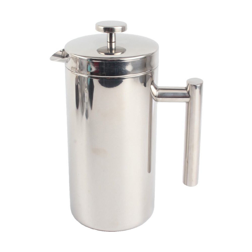 Double-Walled Insulated Stainless Steel French Press, 1 Litre Coffee Maker — 2
