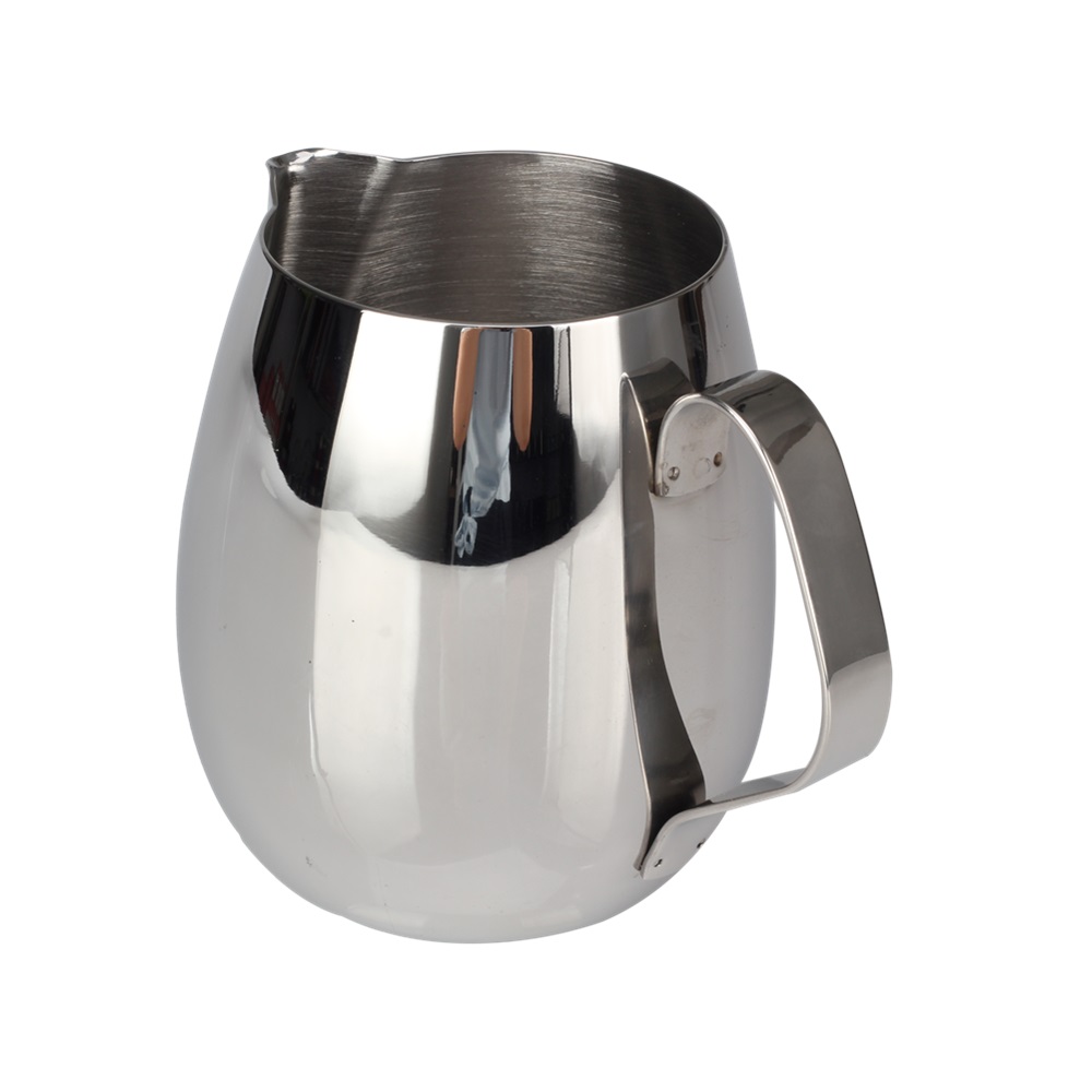 12oz/350ml Milk Frother Cup Stainless Steel Jug — 2