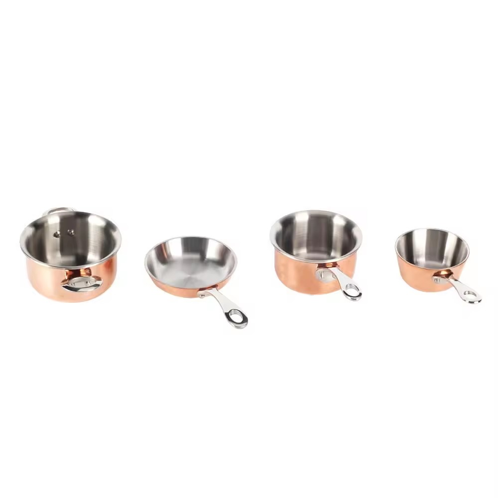 Mini Stainless Steel Cookware Set — 3