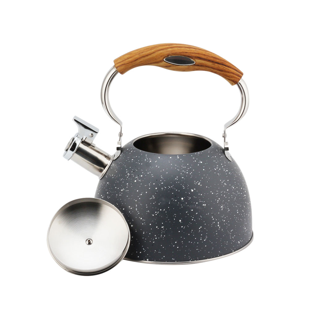 Stainless Steel Whistling Kettle ,Tea Kettle for Stove,Teapot Suitable for Induction and Gas — 5