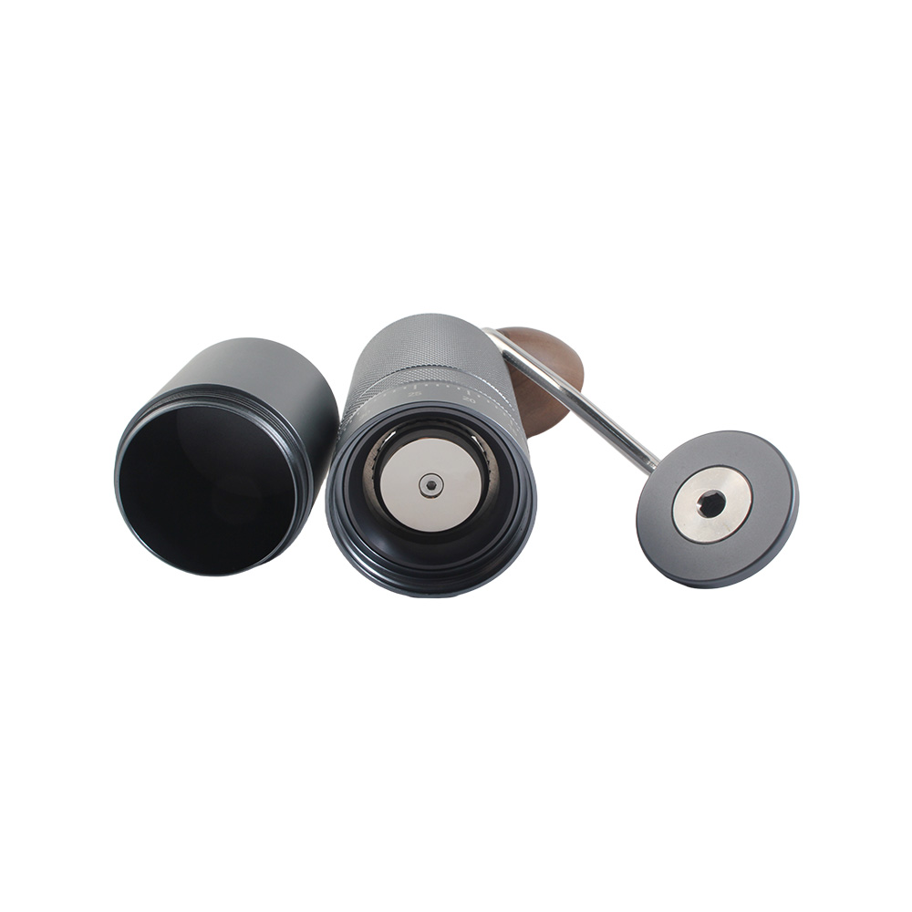 Modern Design, Manual Coffee Grinder With Stainless Steel Conical Burr & Adjustable Settings — product information