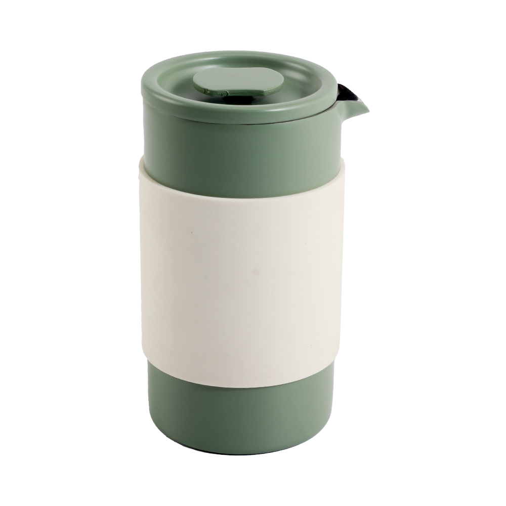 Portable Stainless Steel Coffee Press Green — 2
