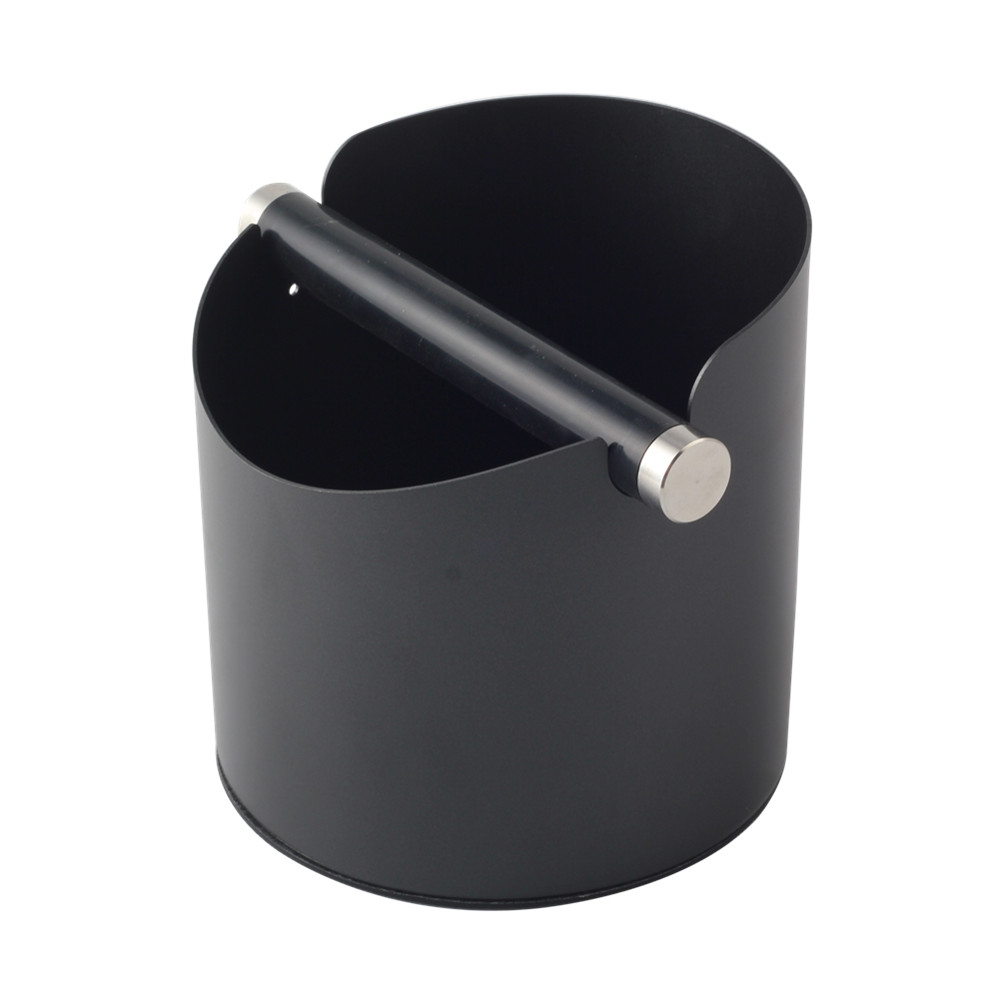 Coffee Knock Box Black With Removable Knock Bar — 3