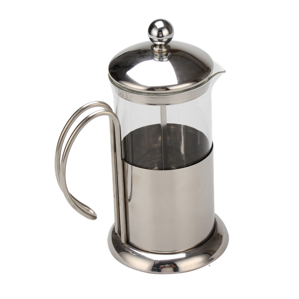 Stainless Steel Coffee Press Coffee Pot — product information