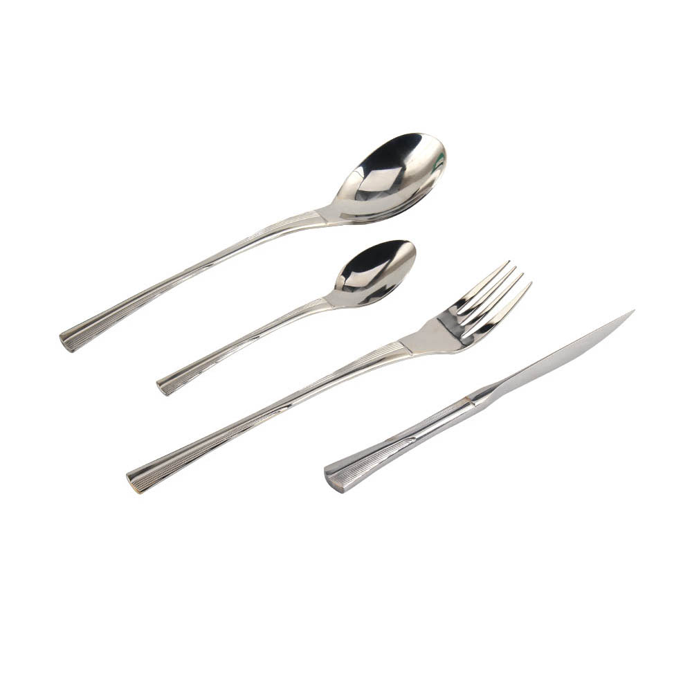 Stainless Steel Flatware Set, Cutlery Set Utensils Include Forks Spoons Knives, Mirror Polished Tableware Set — 2