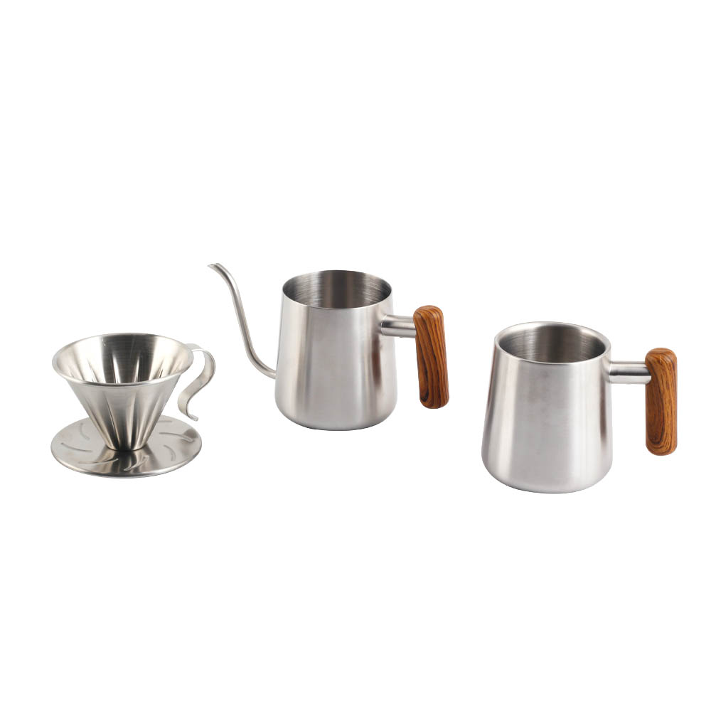 Modern Camping Coffee Set, Portable Pour Over Coffee Maker Set — product information