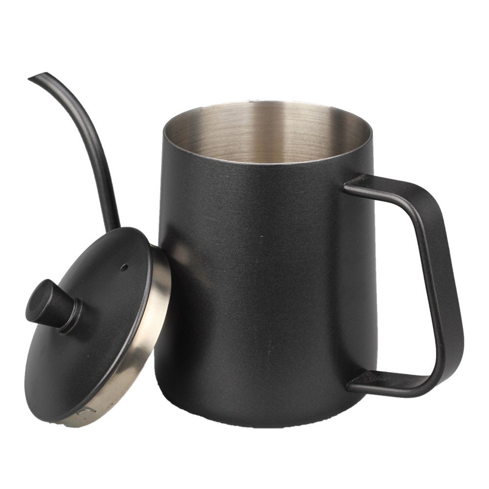 Stainless Steel Coffee Kettle With Flow Spout — product information