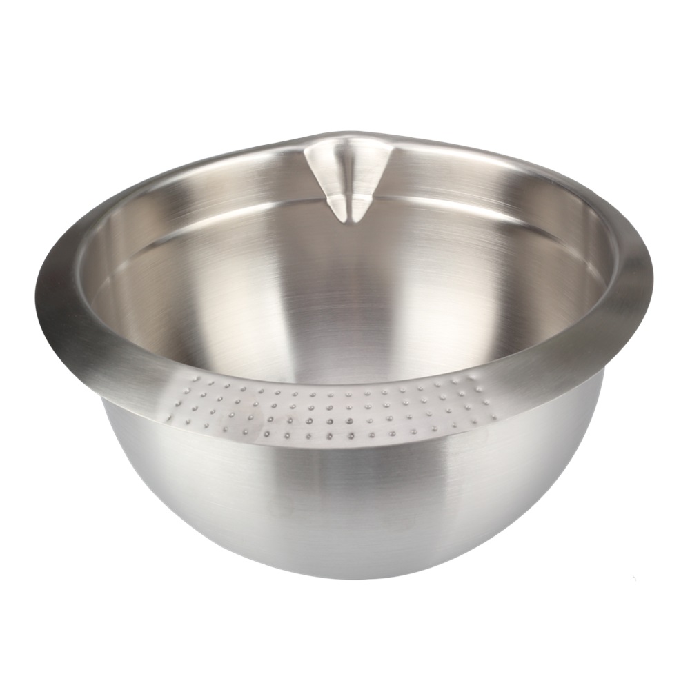 3-Piece Mixing Bowl Set for Kitchen Mixing Bowl With Pouring Spout — 5