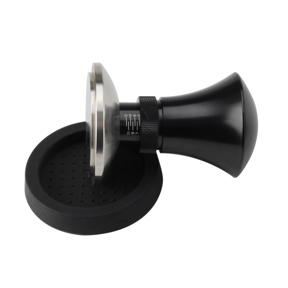 Espresso Tamper Tool, Spring Loaded Tamper With Stainless Steel Base — 4