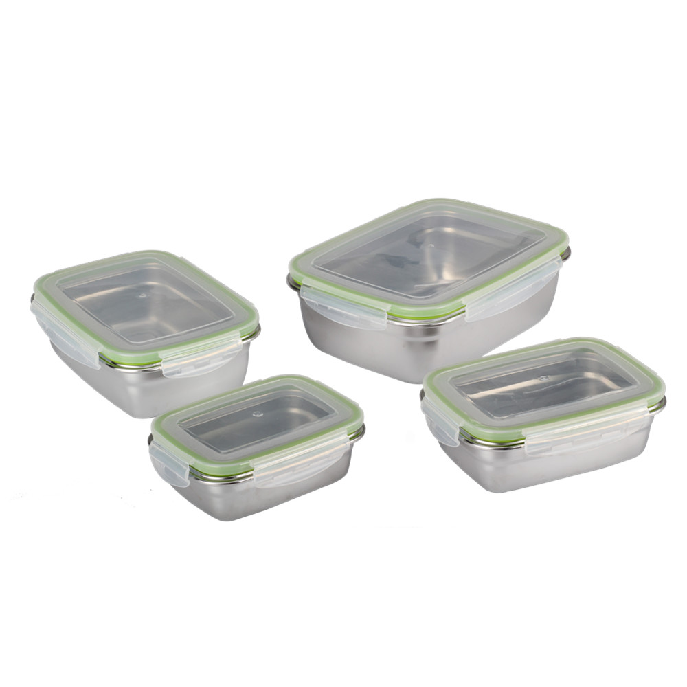 Stainless Steel Lunch Box — product information