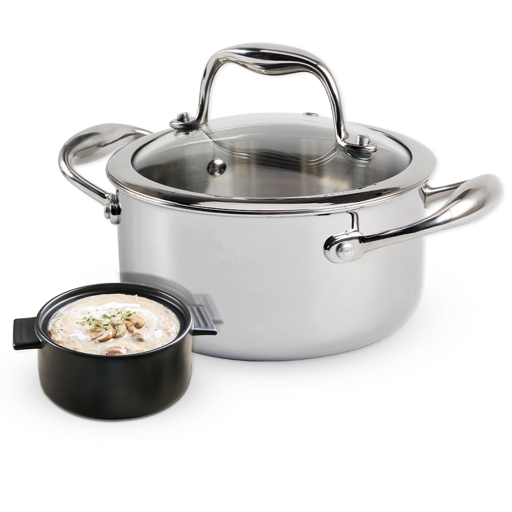 Stainless Steel Stock Pot — 6