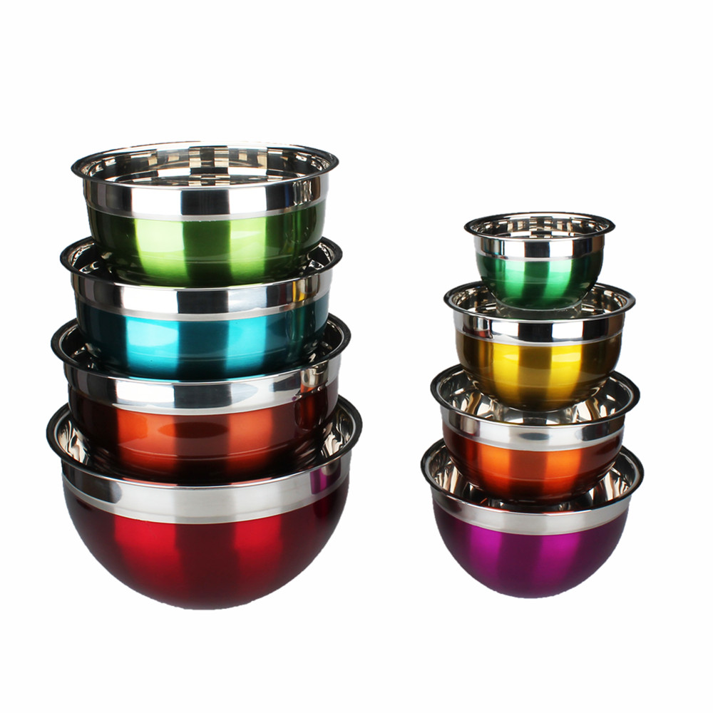 Set Of 5 Premium Stainless Steel Mixing Bowl — 6