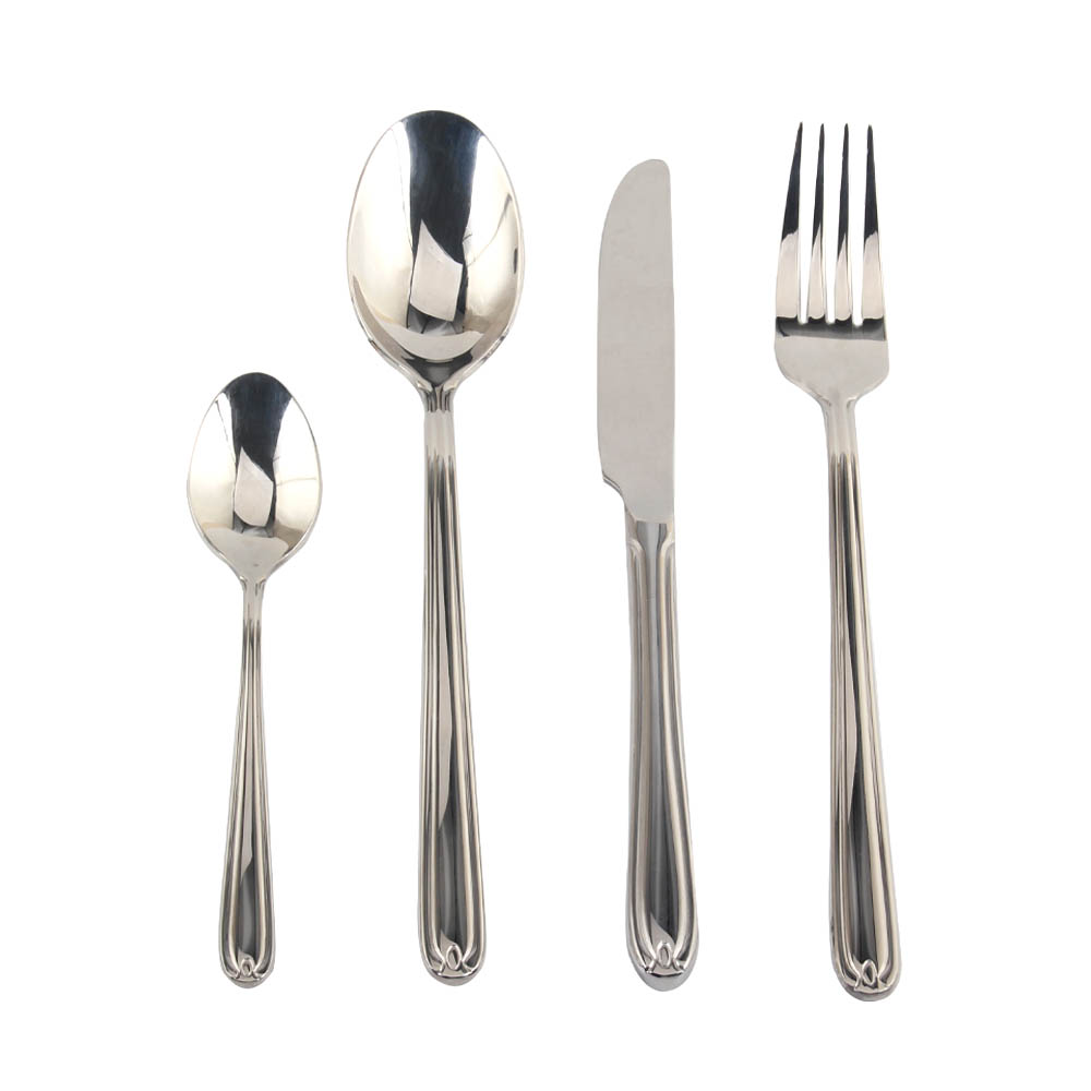 18/10 Stainless Steel, Silverware Set with Serving Utensils Include Forks Spoons Knives, Mirror Polished Tableware Set — product information