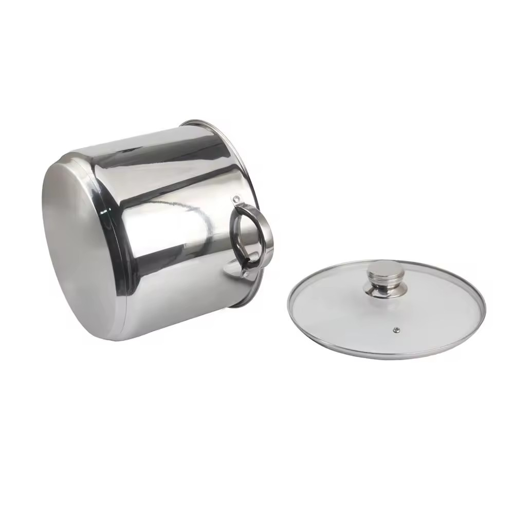 Stock Pot with Glass Lid — 5