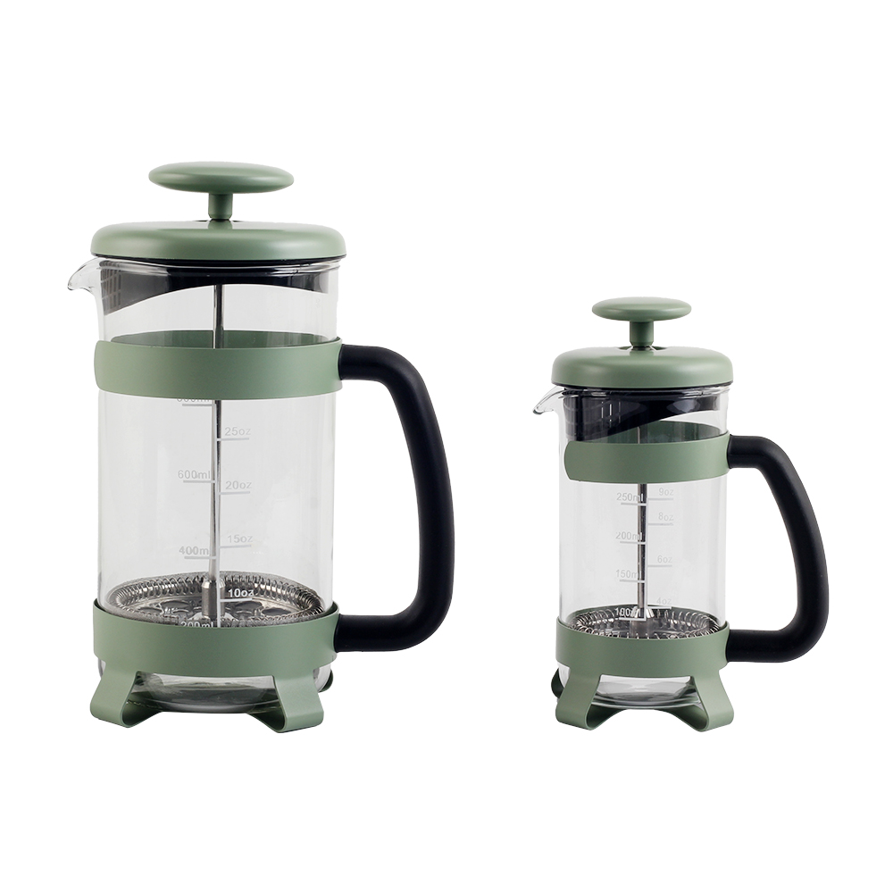 High-Heat Borosilicate Glass French Press — 5