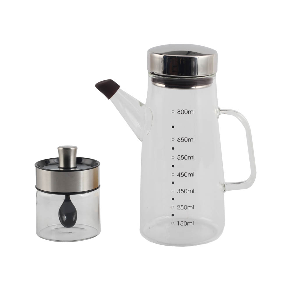 500ml/800ml Big Capacity Glass Olive Oil Pot — 4