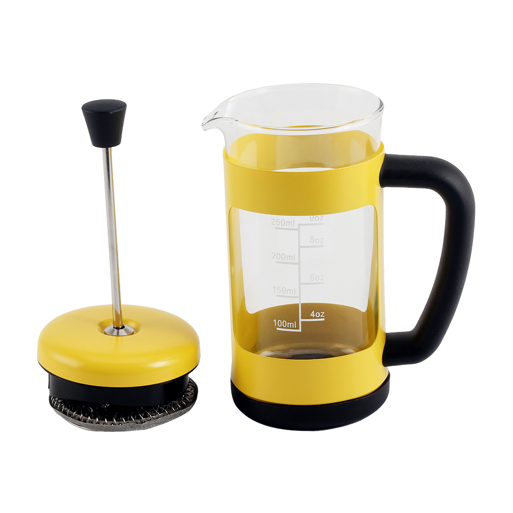 High-Heat Borosilicate Glass French Press Coffee Maker — 6