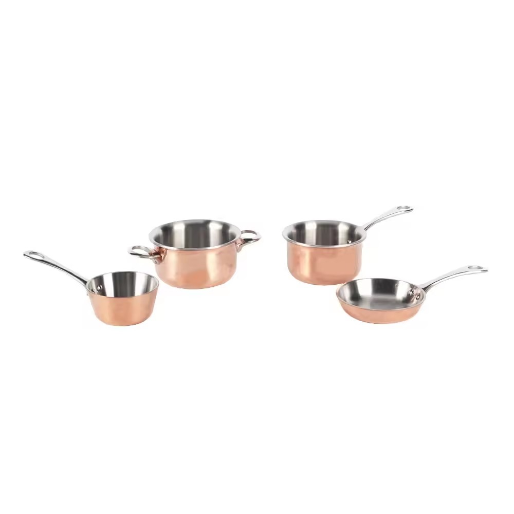 Mini Stainless Steel Cookware Set — product information