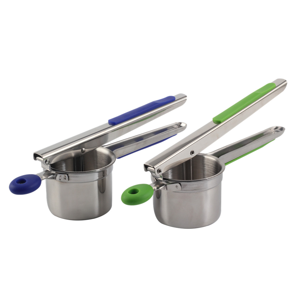 Potato Ricer, Robust Stainless Steel Potato Masher, Kitchen Tool for Mashed Potatoes, Potato Press — product information