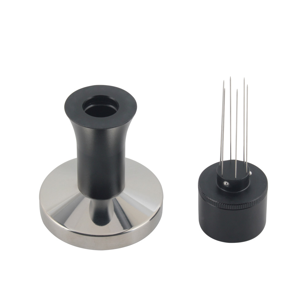 2 in 1 Aluminum Alloy Espresso Coffee Tamper — product information