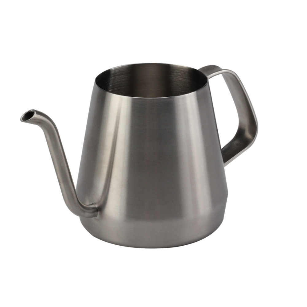 550ml Satin Polishing Stainless Steel Hand Drip Coffee/Tea Kettle — 5