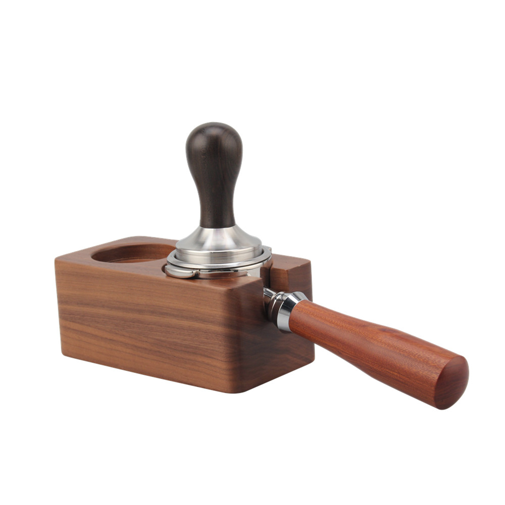 Flat Base Espresso Coffee Tamper, Coffee Press Tamper for Coffee Grounds — 6